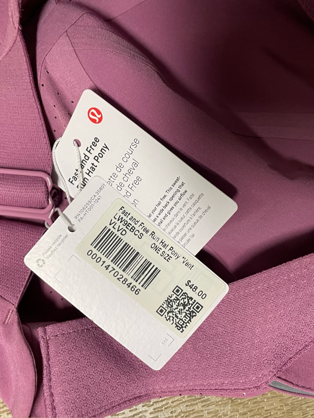 NWT LULULEMON PONYTAIL CAP - Picture 4 of 5